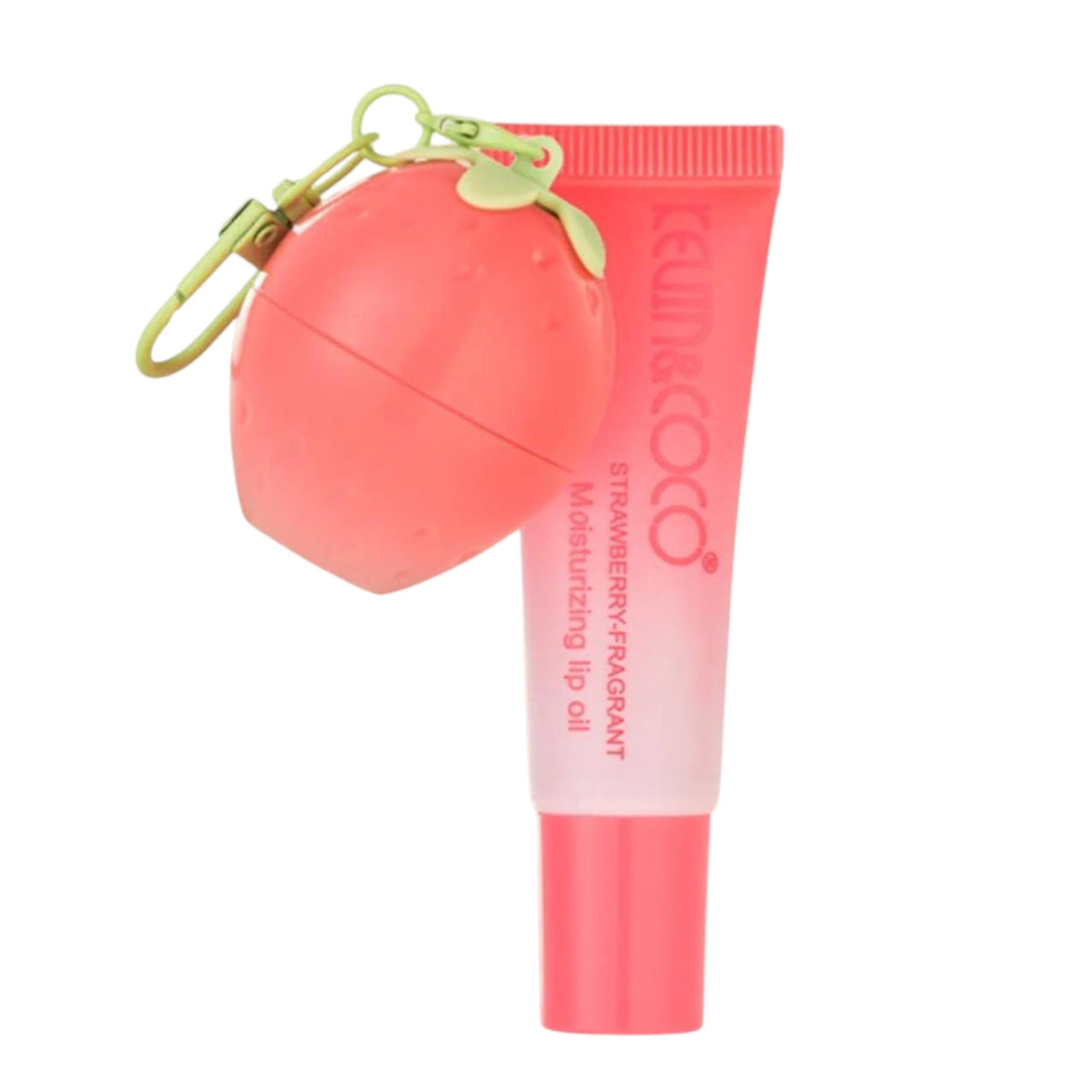 Kevin & Coco Strawberry Time Lip Balm & Lip Oil