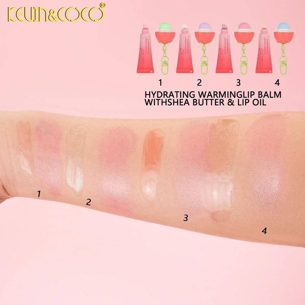 Bálsamo Labial y Aceite Labial Kevin & Coco Strawberry Time